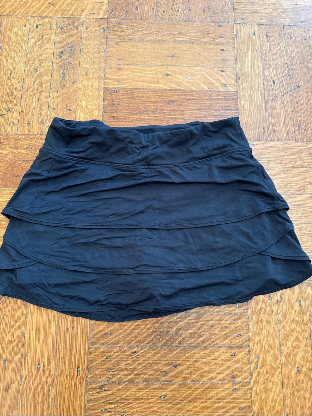 Girl’s Athleta Black Layered Skirt tennis / golf